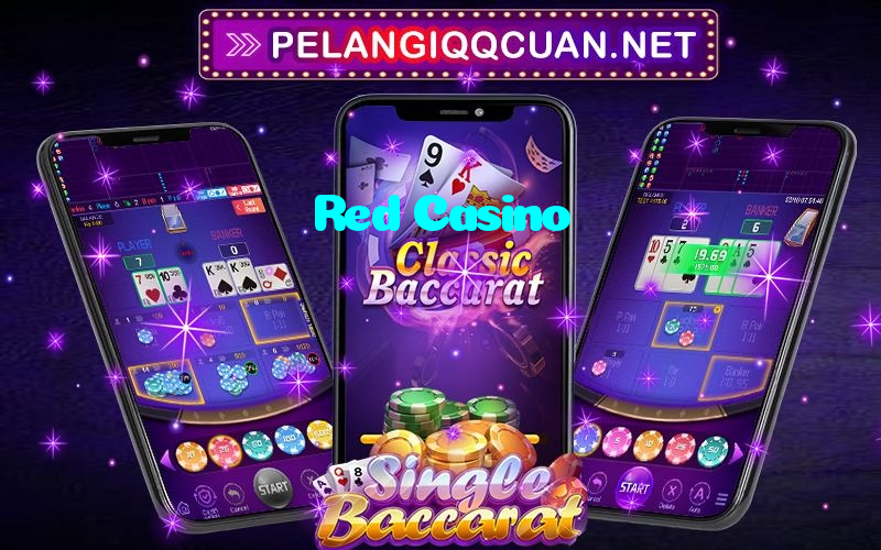 Red Casino casino presented on mobile device in Pakistan with slots and live games